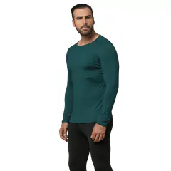 Camiseta Proteção Uv Térmica Masculina Verde na internet