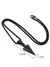 Aleación de collar de encanto de flecha de moda y popular para hombres para regalo de joyería y para una apariencia elegante
