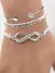 1 pieza de moda & simple serpiente en forma de anillo de diamantes de imitación , tamaño ajustable para fiesta , fecha , regalo con uso diario en internet