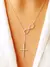 Collar con colgante de cruz infinita simple de moda - Mourie's store