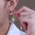 1 Par De Pendientes Elegantes De Piedra De Gato Y Lágrima Angelical Adecuados Para Usar Diariamente Por Mujeres - comprar en línea