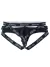 JOCKMAIL Calzoncillos/Boxers Sexys para hombre con levantamiento de trasero, de malla transparente hueca y jockstrap con vendaje