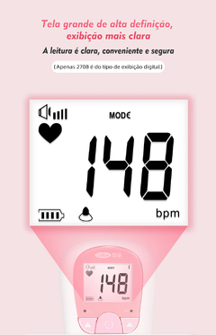 MONITOR DE FREQUENCIA CARDIACA PROFISSIONAL PARA GESTANTES-DOPPLER FETAL