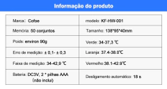 Imagem do Termômetro digital infantil, infravermelho temperatura corporal