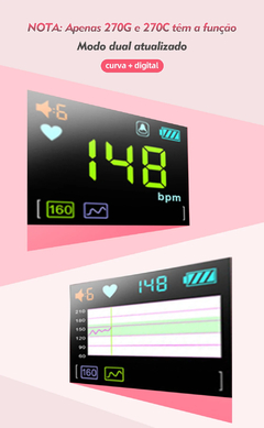 MONITOR DE FREQUENCIA CARDIACA PROFISSIONAL PARA GESTANTES-DOPPLER FETAL