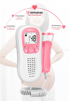 MONITOR DE FREQUENCIA CARDIACA PROFISSIONAL PARA GESTANTES-DOPPLER FETAL