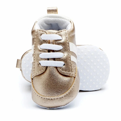 Sapatos de bebê recém-nascido meninos sapatilha meninas dois primeiros passos 0-18 meses