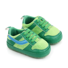 Imagem do Sapatos de bebê recém-nascido meninos sapatilha meninas dois primeiros passos 0-18 meses
