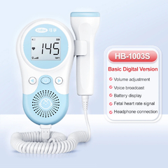 MONITOR DE FREQUENCIA CARDIACA PROFISSIONAL PARA GESTANTES-DOPPLER FETAL - comprar online