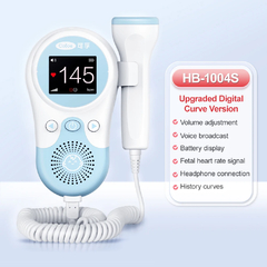 MONITOR DE FREQUENCIA CARDIACA PROFISSIONAL PARA GESTANTES-DOPPLER FETAL