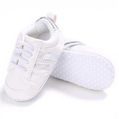 Sapatos de bebê recém-nascido meninos sapatilha meninas dois primeiros passos 0-18 meses na internet