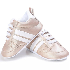 Sapatos de bebê recém-nascido meninos sapatilha meninas dois primeiros passos 0-18 meses na internet