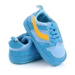 Imagem do Sapatos de bebê recém-nascido meninos sapatilha meninas dois primeiros passos 0-18 meses