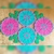 Sousplat 4 Flores