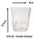Conjunto de Copos Para Whisky 6 Peças 310ml - comprar online