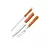 Jogo de Facas Para Churrasco 3 Peças - comprar online