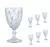 Conjunto de Taças Diamond Rainbow 6 peças 340ml