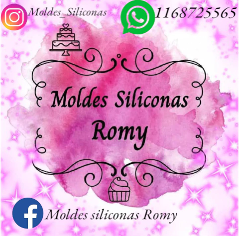 Moldes siliconas Romy