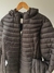Campera puffer con piel