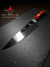 Cuchillo de chef grabado de damasco