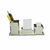 Porta caneta e bloquinhos MDF 3mm com 3 divisões