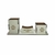 Porta caneta e bloquinhos MDF 3mm com 3 divisões - comprar online