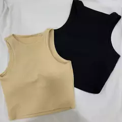 CROPPED ANA - NUDE - comprar online