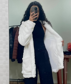 CASACO TEDDY - BRANCO - comprar online