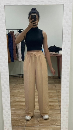 CALÇA PANTALONA DUNA - NUDE
