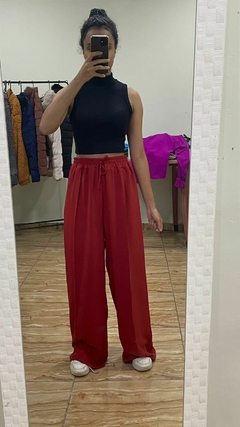 CALÇA PANTALONA DUNA - TERRACOTA
