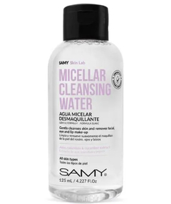 AGUA MICELAR DESMAQUILLANTE SAMY DERMATOLÓGICAMENTE COMPROBADA x 125 ml