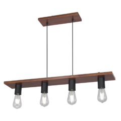 LAMPARA COLGANTE LUCCA X 4 - comprar online