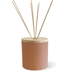 DIFUSOR DE VIDRIO NUDE MATE + VARILLAS