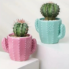 MACETA CACTUS DE CERAMICA en internet