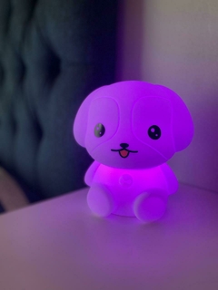 Imagen de LAMPARA INFANTIL PERRO USB 8 COLORES