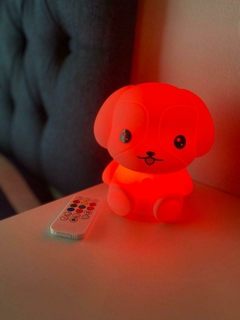 LAMPARA INFANTIL PERRO USB 8 COLORES - ID+deco