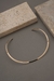 Choker Aro Rigido dourado Suzana