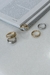 Anel pontos de zirconia Monica - comprar online