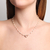 Choker perolas e fecho coração Monica - comprar online