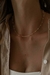 Choker banhada a ouro nós Vivi - comprar online