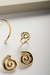 Brinco Caracol dourado Alessia - comprar online