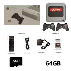 CONSOLA VIDEOJUEGO RETRO HDMI 4k GAME BOX G7 + TV BOX 2.4g - comprar online