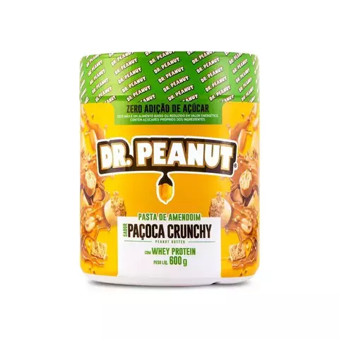 PASTA DE AMENDOIM PAÇOCA CRUNCHY DR. PEANUT