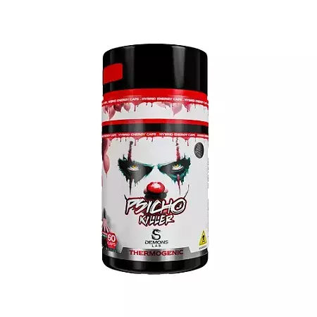 TERMOGÊNICO PSICHO KILLER 60caps