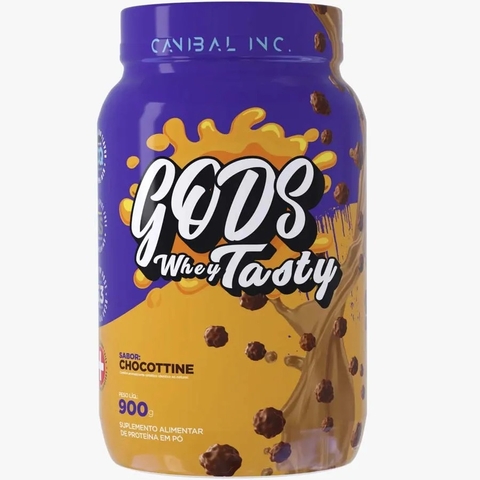 GODS WHEY TASTY WHEY 3W CANIBAL SABOR CHOCOTTINE 900G