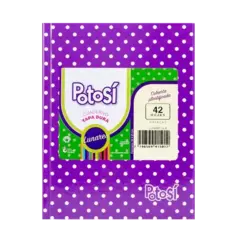 CUADERNO POTOSI T/D X 42HR LUNAR ( DIFERENTES COLORES)