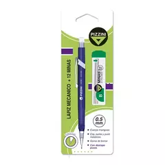 PORTAMINAS PIZZINI PTA.FIJA 0.5MM+MIN-