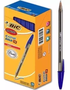 BOLIGRAFO BIC CRIST BOLD 1.6 AZUL