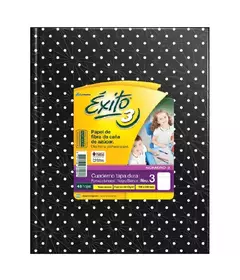 Imagen de CUADERNO EXITO T/D N3 X 48HR LUNAR (DIFERENTES COLORES)