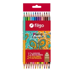 LAPIZ BICOLOR FILGO PINTO X 12L